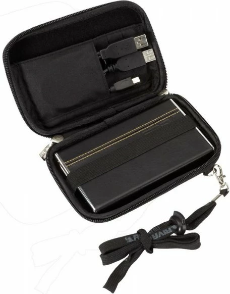 Çantë mbrojtëse për HDD ekstern/GPS RIVACASE 9101, 2.5\", EVA, me rrip, e zezë
