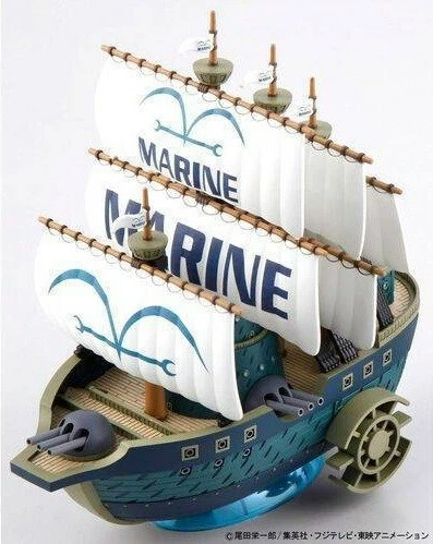 Model Bandai One Piece Grand Ship Collection Marine Ship