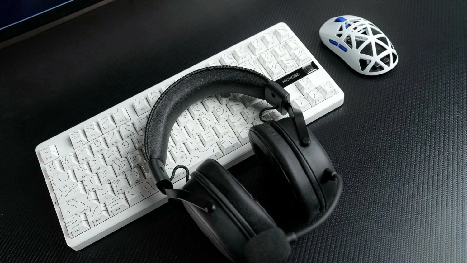 Kufje Mchose HW-V9, 7.1 surround, pa kabllo/USB, mikrofon i shkëputshëm, të zeza