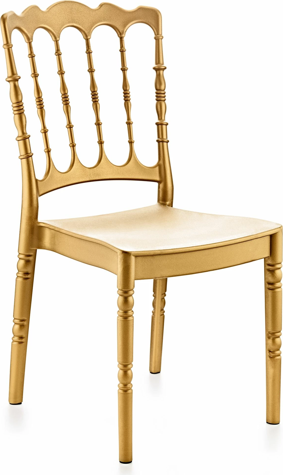 Karrige klasike Esteta, ngjyrë kafe e çelët, Skye Decor