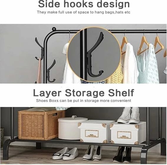 Raft metalik i rrobave RMB