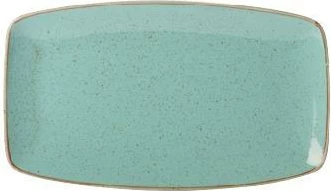 Pjatë shërbimi drejtkëndore Porland Seasons Laguna 310x180 mm, porcelan, kaltër qielli, set 6 copë