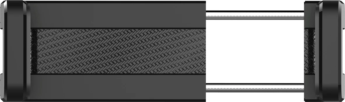 Mbajtës i rregullueshëm për celular Hurtel për pasqyrë të makinës, i zi