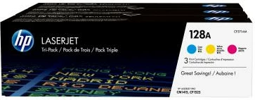 Toner HP 128A CF371AM Multipack 3 copë, Cyan/Yellow/Magenta