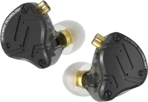 Kufje KZ ZS10 PRO X, me kabllo, In-ear, e zezë