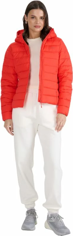 Jakne për femra 4F, e kuqe