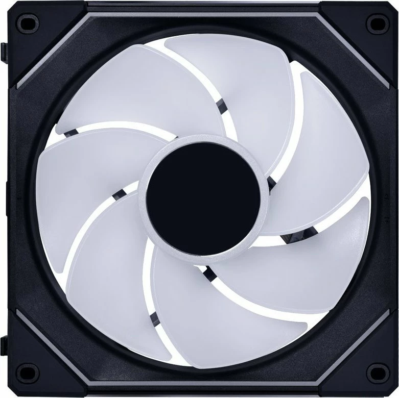 Ventilator PC Lian Li UNI FAN SL-INF 140 Reverse Blade (UF-RSLIN140-1B) ARGB PWM 140mm, zi/gri, 1 copë
