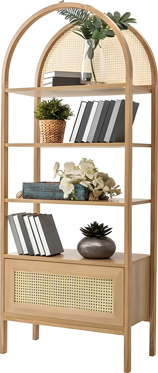 Raft librash Hanah Home, Nala 75, ngjyrë natyrale