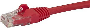 Kablë Ethernet StarTech N6PATC10MRD, Cat6, 10m, RJ45, Gigabit, PoE, e kuqe