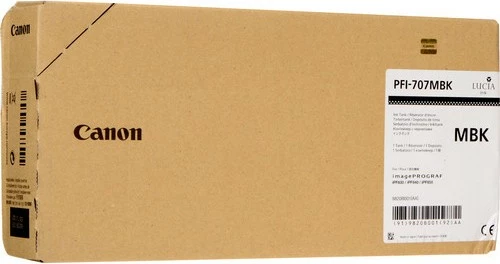 Toner Canon PFI-707MBK matt black
