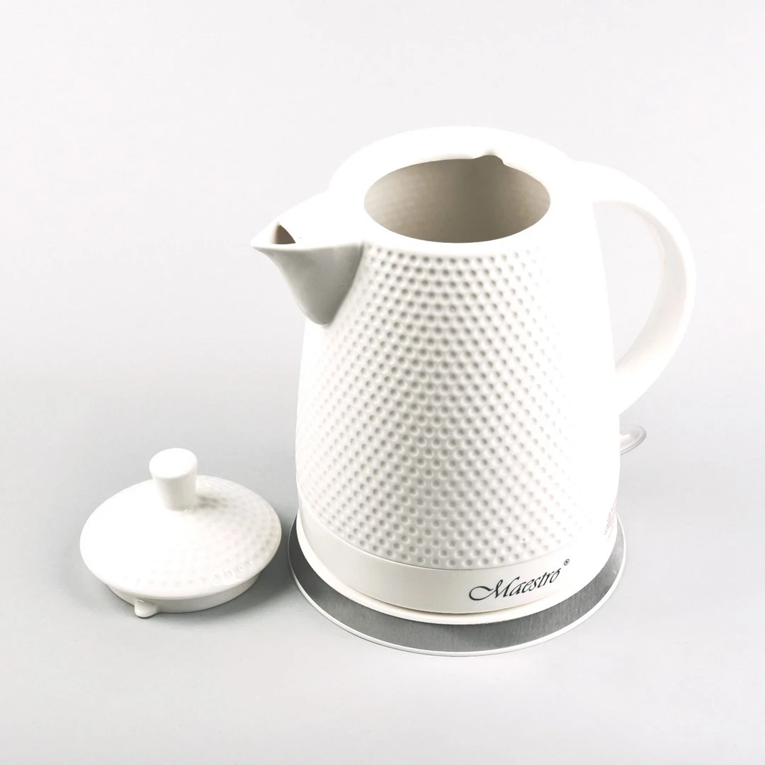Çajnik elektrik Maestro MR-069, 1,5 l, bardhë