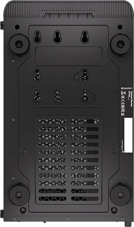 Kasë Endorfy Ventum 200 ARGB EY2A014 Midi Tower ATX me xham të kalitur, 4x120mm PWM ARGB fans, pa PSU, e zezë