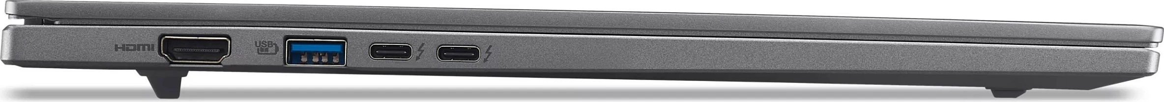 Laptop Acer Aspire 16 AI OLED A16-52M-916J, Core Ultra 9 288V, 32GB RAM, 1TB SSD, 16 inç OLED, Windows 11 Home, i hirtë