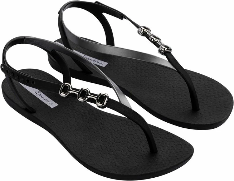 Sandale flip-flop për femra Ipanema, të zeza
