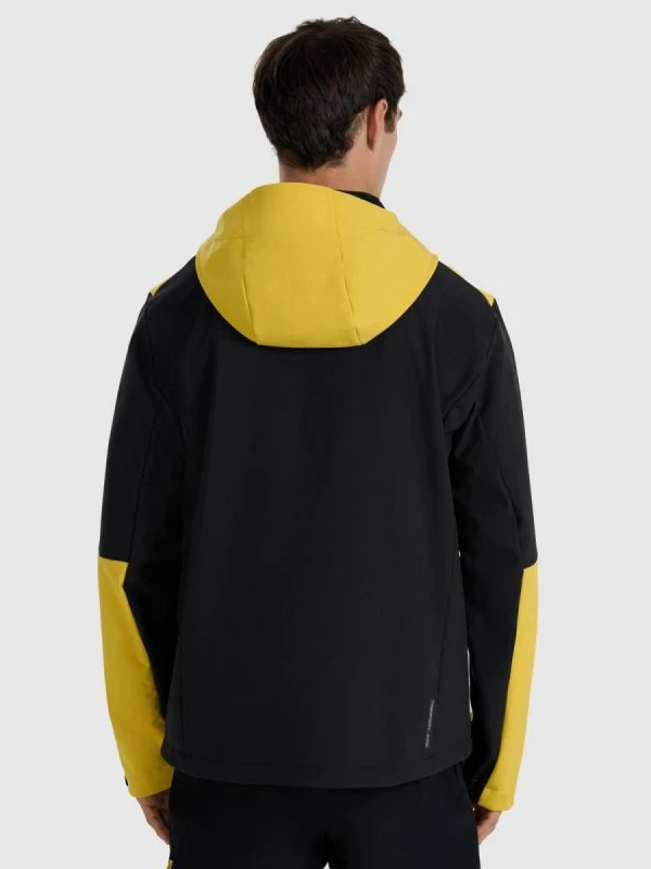 Jakne softshell për meshkuj 4F, e zezë