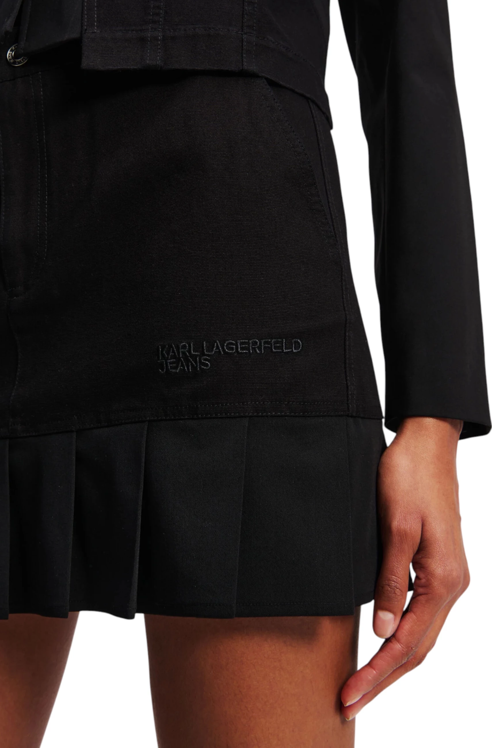 Fund mini për femra Karl Lagerfeld Jeans A3W12012, i zi [Madhësia: XS]