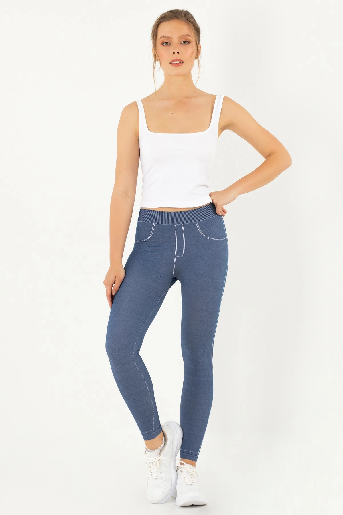 Tuta pa qepje, ngjyrë e kaltër e errët, Jumeon, 230-000504