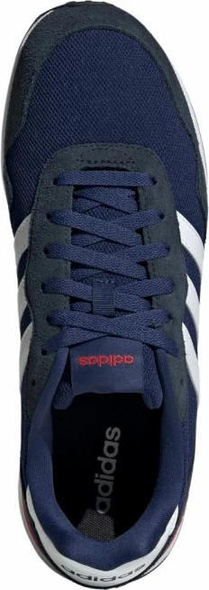 Atlete për meshkuj adidas, të bardha dhe të zeza [Madhësia: 41 1/3]