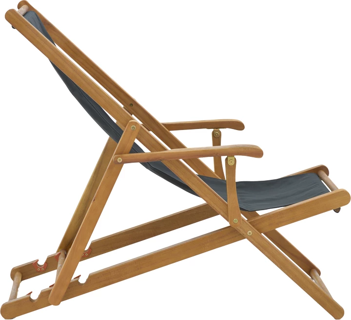 Shezlong Xurian dru akacie natyrale-pvc zi