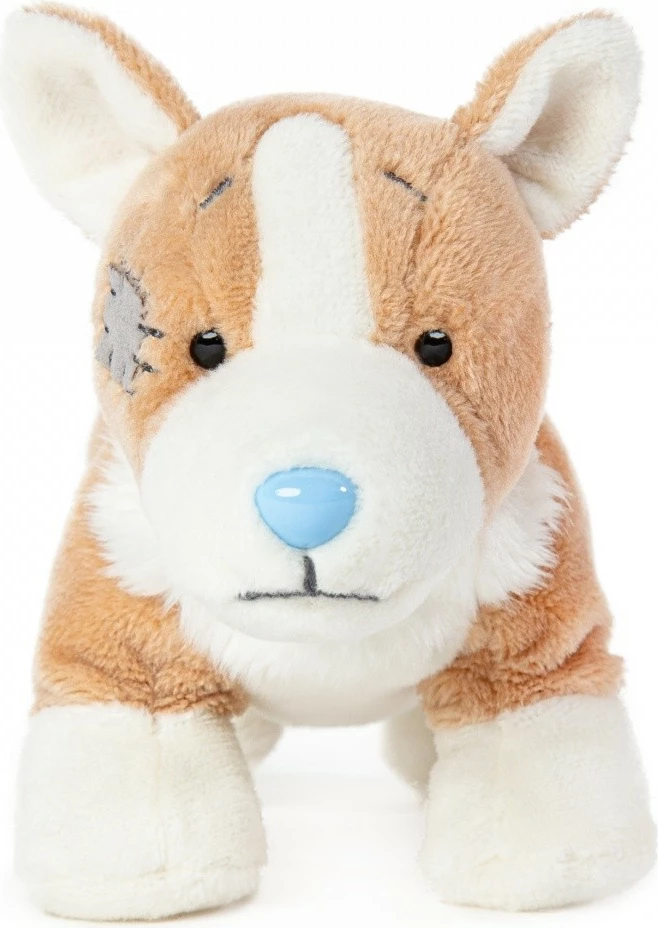 Lodër pelushi My Blue Nose Friends Corgi Queenie, 10 cm, kafe/krem