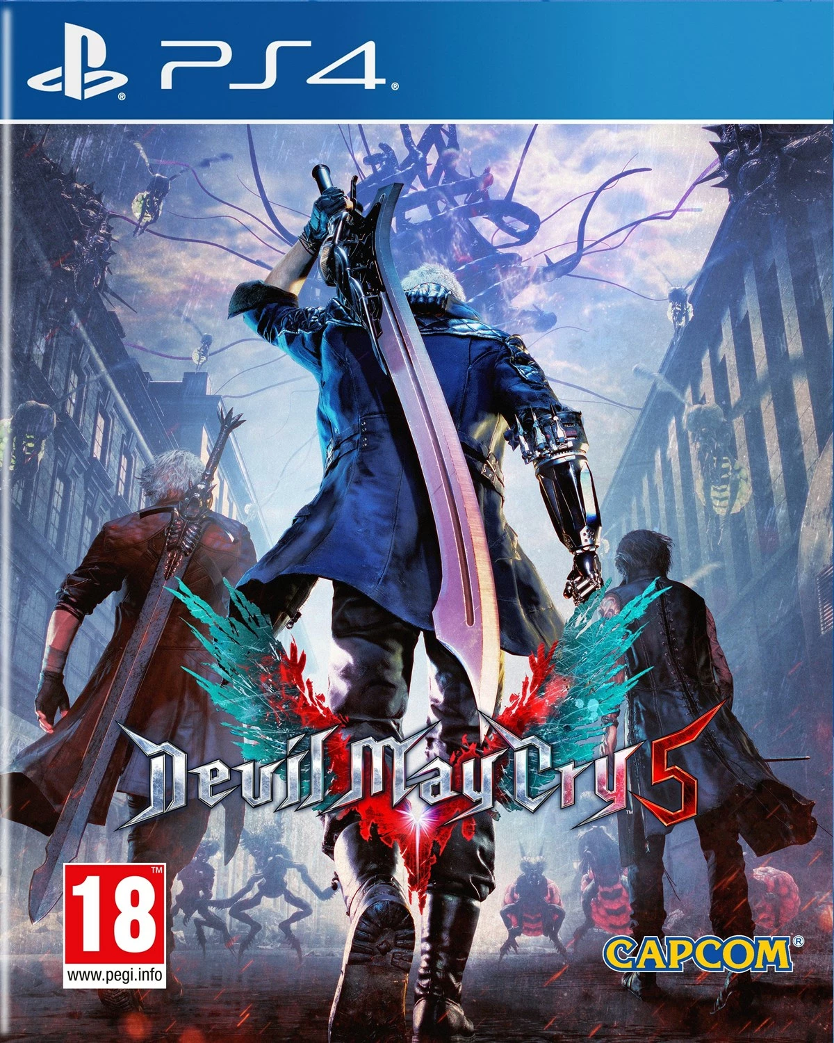 Lojë PS4 Capcom Devil May Cry 5, PEGI 18