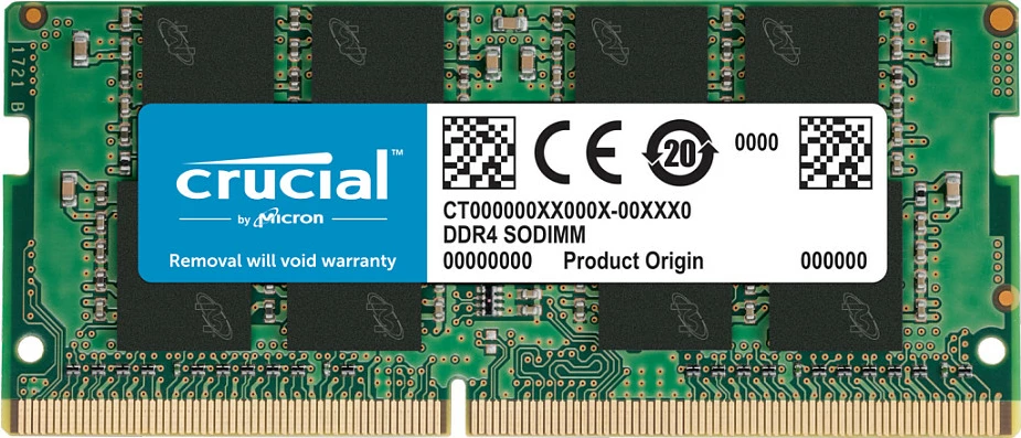 RAM Memorje Crucial CT16G4SFS832A, 16GB DDR4 3200MHz 260-pin SO-DIMM (Laptop)