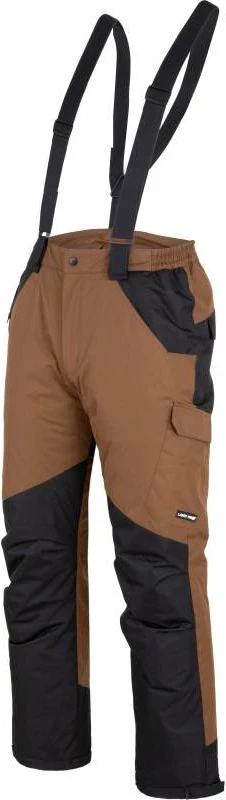Pantallona pune me bretele LAHTI PRO L4101603, L, kafe-zi