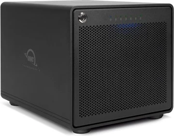 Kasë RAID OWC ThunderBay 8 me 8xSSD/HDD dhe 2xThunderbolt 3, e zezë