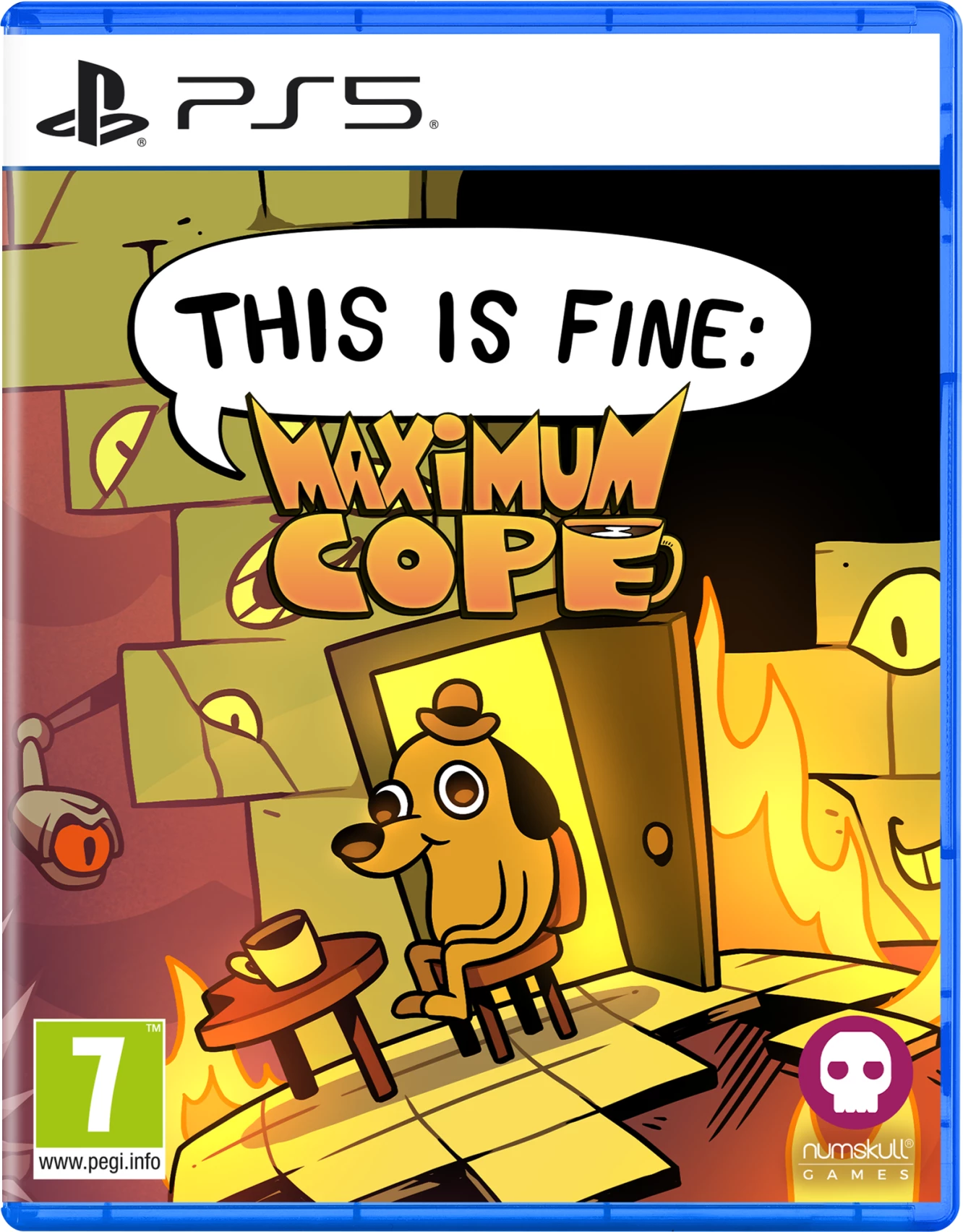 Lojë PS5 Numskull Games This Is Fine: Maximum Cope, PEGI 7