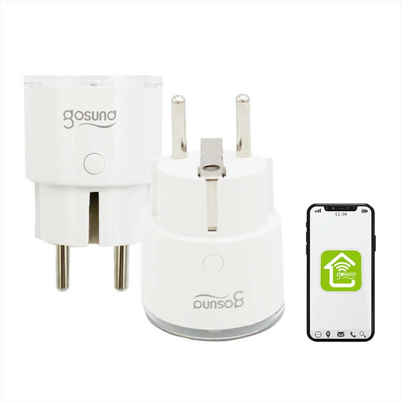 Prizë e mençur Gosund SP111, WiFi, 3680W, 16A, Tuya, e bardhë
