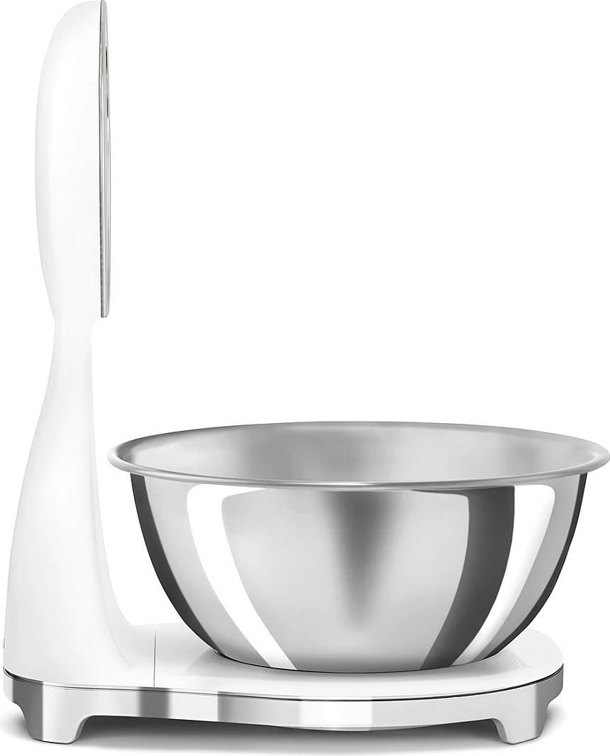 Peshore kuzhine Smeg 50's Style, me tas inox, e bardhë