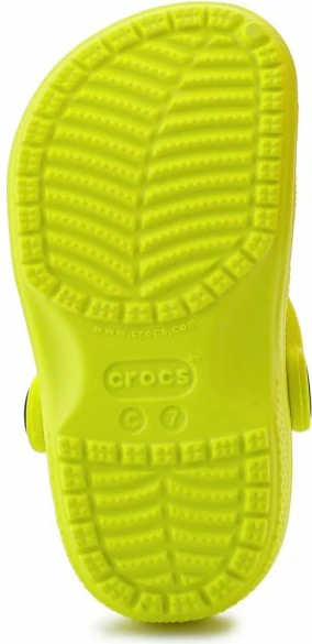 Atlete për fëmijë Crocs, të verdha