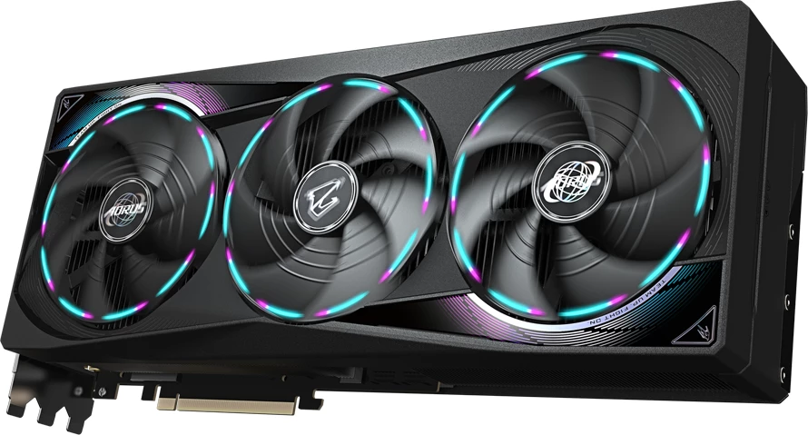 Kartë grafike GIGABYTE GeForce RTX 5080 AORUS MASTER 16G, 16GB GDDR7, 256-bit, PCIe 5.0, 3xDP/1xHDMI, 3 ventilatorë, e zezë