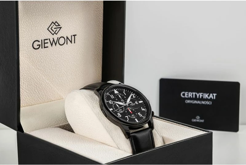 Orë dore për meshkuj Giewont, e zezë