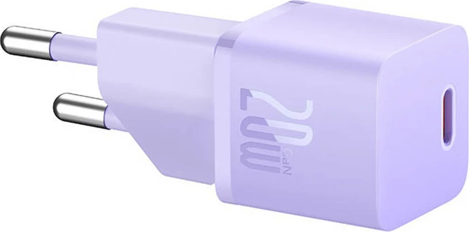 Karikues muri mini Baseus GaN5, 20W, Type-C, vjollcë