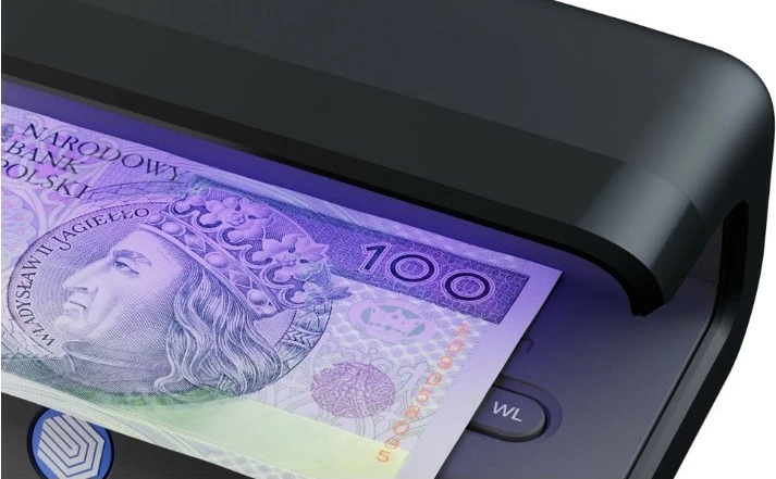 Tester Safescan 75 LED për kartëmonedha dhe dokumente, i zi