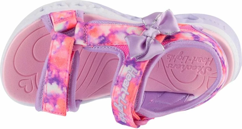 Sandale fëmijë Skechers, rozë