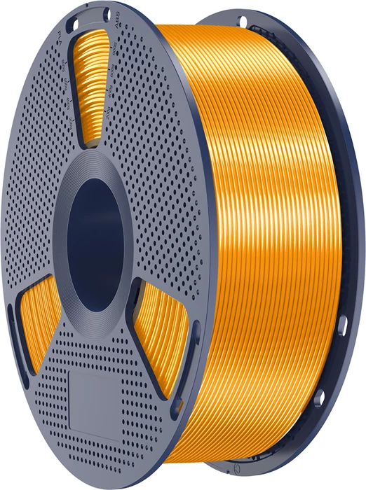 Filament për printim 3D Sunlu PLA+ Silk 1.75mm, brass