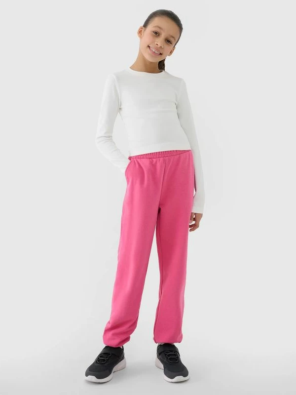 Maicë me mëngë të gjata crop slim për fëmijë 4F, vajza