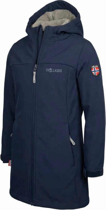 Pallto softshell për femra Trollkids [Madhësia: 116]