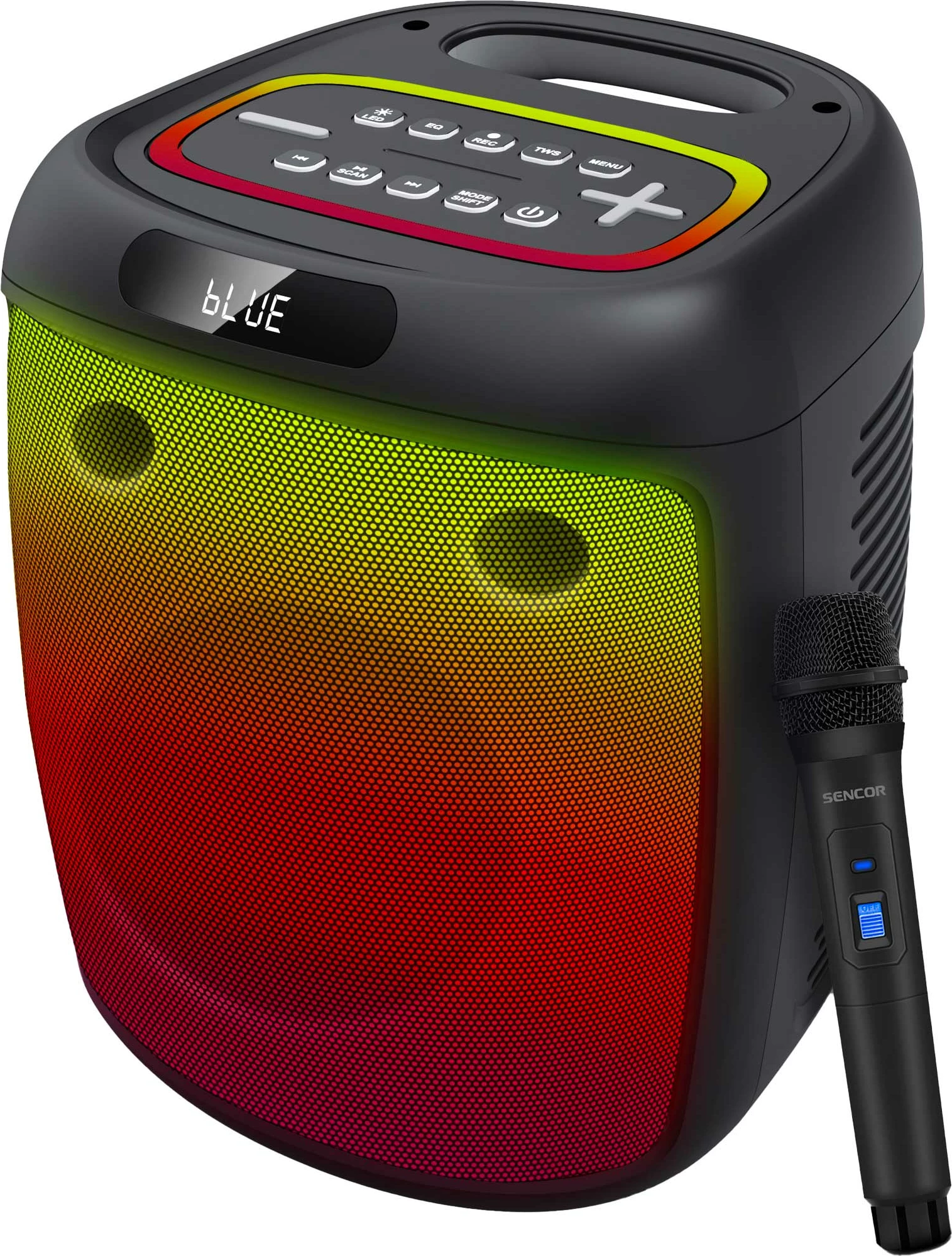 Altoparlanti me Bluetooth 5.0 per karaoke Sencor PARTYCON BASE