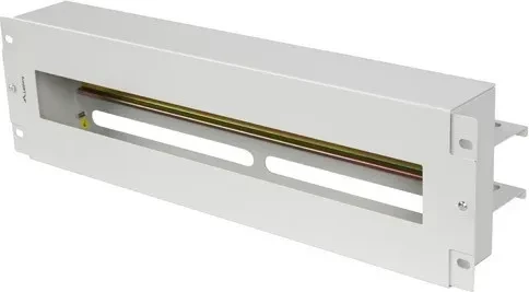 Panel shpërndarës LANBERG 3U 19 inch me shinë DIN TS-35, gri