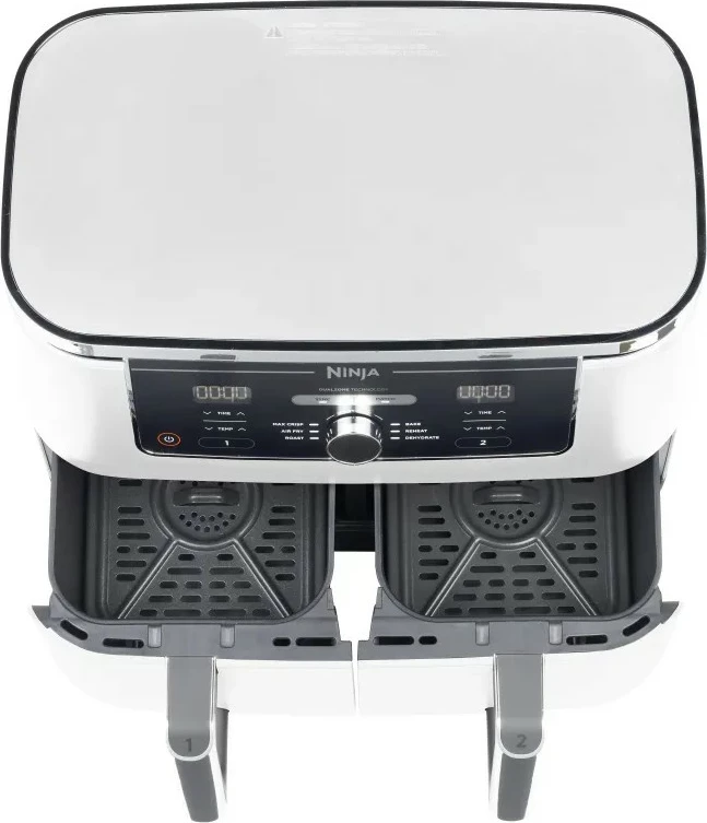 Furrë me ajër Ninja Foodi MAX AF400EU, 9.5L, dy zona, e bardhë