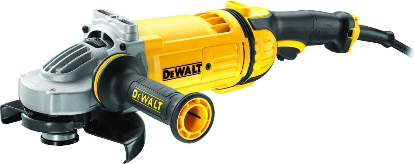 Fleks DeWalt DWE4557 2400W 180mm, verdhë/zi