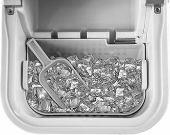 Aparat për akull CAMRY CR8073, 2.2L, 12kg/24h, gri/e zezë