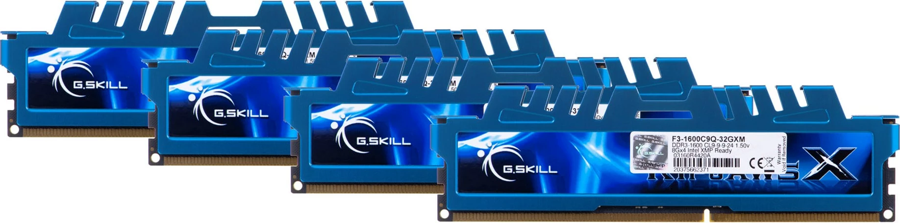 RAM memorie G.Skill, 32GB DDR3, 1600 MHz