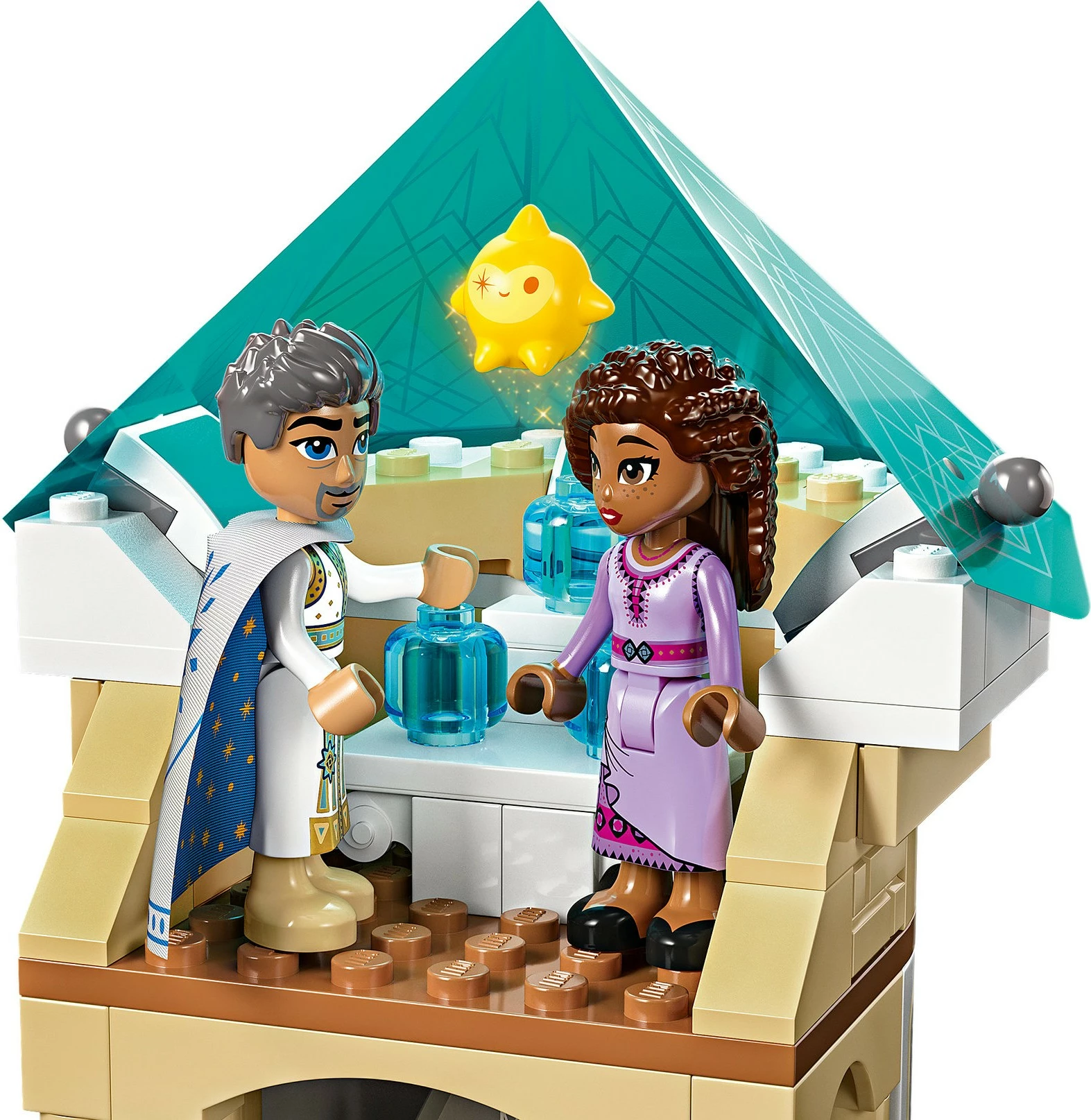 Set ndërtimi LEGO Disney King Magnifico's Castle 43224, 613 pjesë, shumëngjyrësh