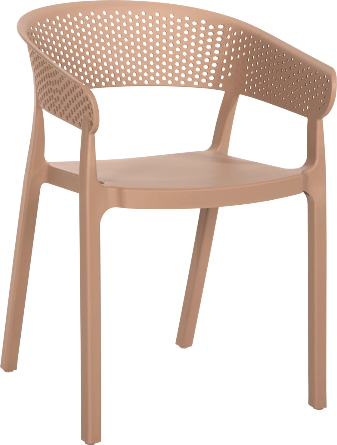 Karrige polipropileni, ngjyrë kapuçino, FH5941.03, 53,5x50,5x73H cm