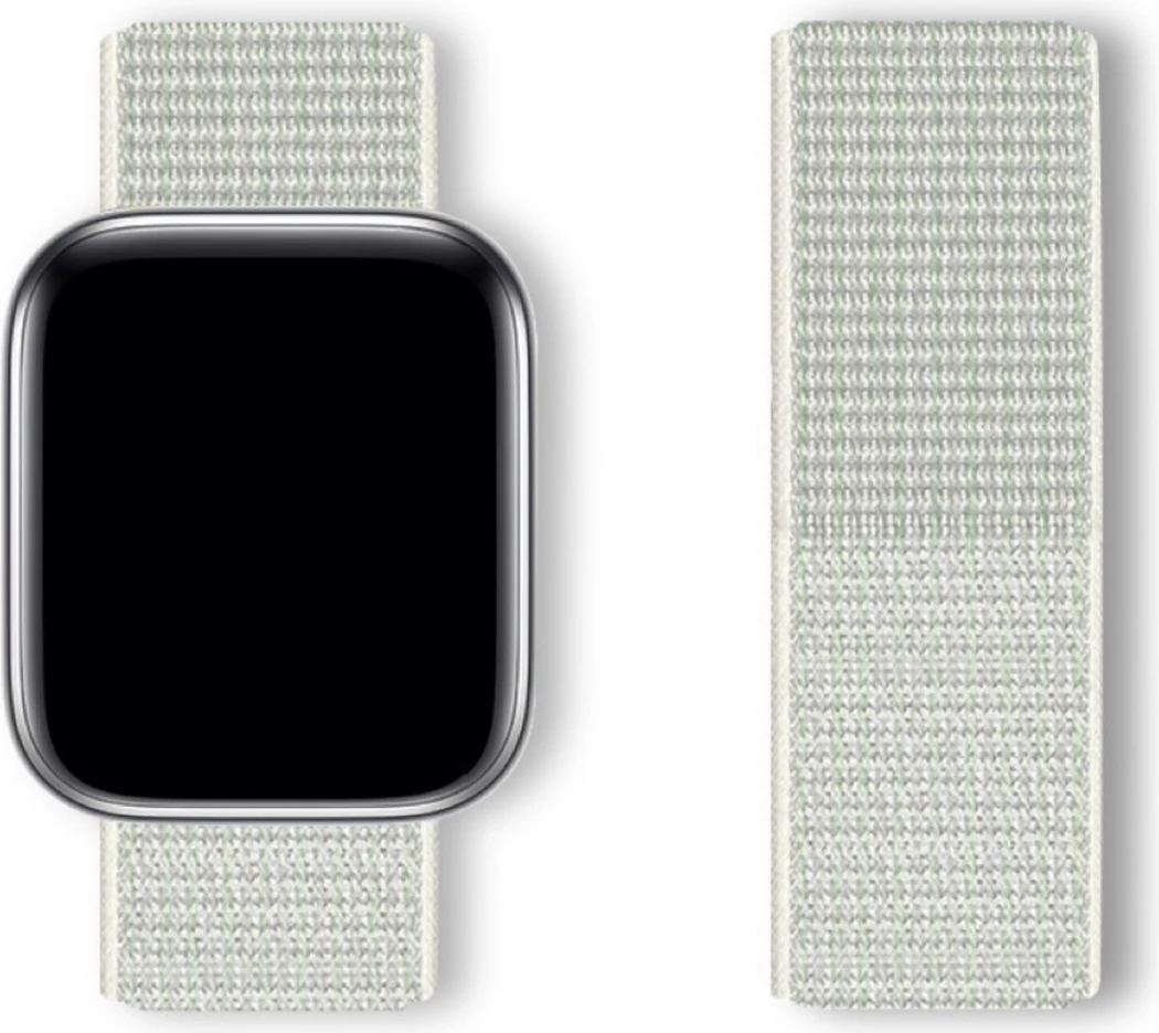 Rrip sport Hurtel Sport Loop për Apple Watch 38/40/41 mm, najlon, Bardhë