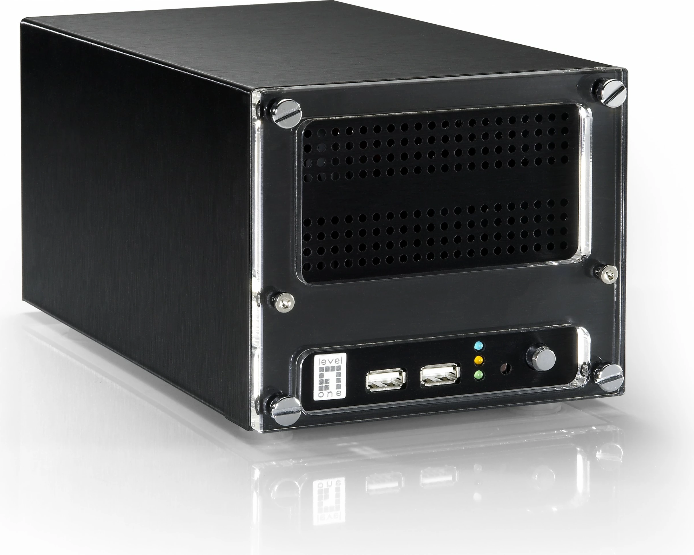 NVR LevelOne HUBBLE 4-Channel, 4 kanale, 3 përdorues, G.711, PCM, H.264, Embedded LINUX